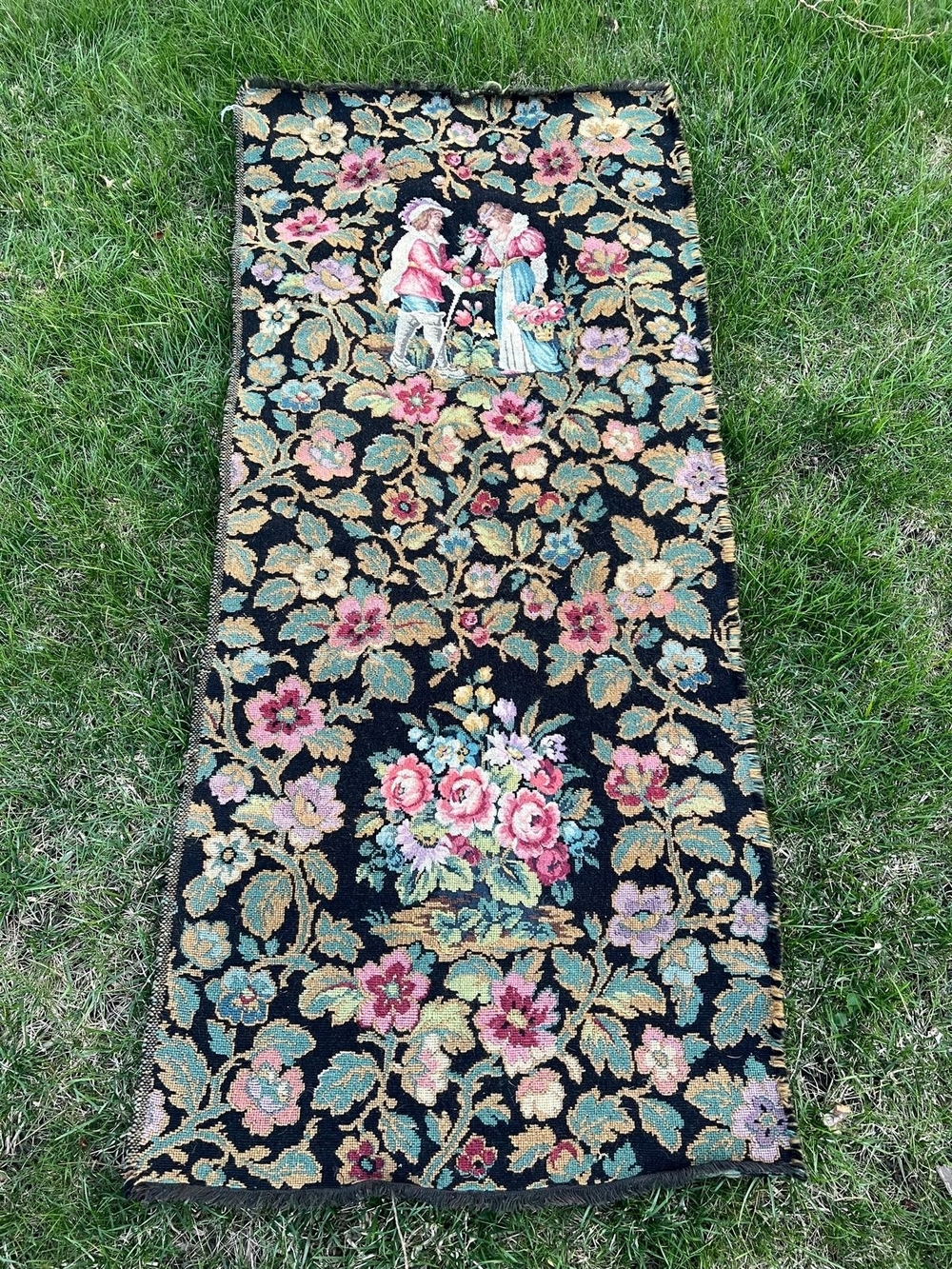 French Tapestry Aubusson Style